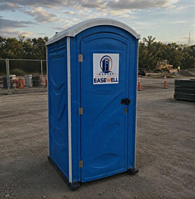Standard portable toilet rental in Odessa, TX
